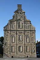 Old mount of piety, now municipal museum in Bergues