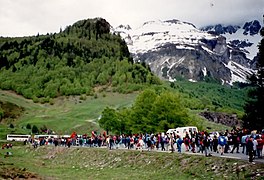 Manif Somport en 1994.