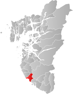 Ogna kommun i Rogaland fylke.