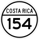 National Secondary Route 154 shield}}