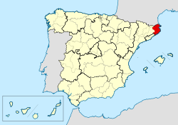 Mapa da área da diocese