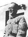 康生 Kang Sheng. 1933年赴苏联，任中共驻第三国际代表团副团长。时值王明“教条宗派”得共产国际扶持，正占居党内统治地位。在莫斯科，康常去中国留学人员所在院校做报告，也极力“抬高王明”，曾主张王明出任党中央总书记，是“王明路线”的积极追随者和策划者。