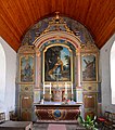 Le retable de l'église Saint-Pierre.