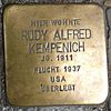 Stolperstein Emmerich Steinstraße 8 Rudy Alfred Kempenich