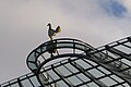 Statue du coq sur le toit du stade du Tottenham Hotspur Stadium