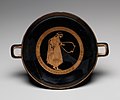 Image 73Terracotta kylix that depicts a man holding a lyre, circa 480 BC, in the Metropolitan Museum of Art (New York City) (from Culture of Greece)