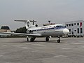 Yakolev YAK-40 på flyplassen i Changchun, Kina Foto: Rune Meireles Johansen (2002)