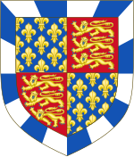 Description de l'image Arms of John Beaufort, 1st Earl of Somerset.svg.