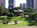 Police kiosk in Cocó Park.