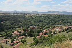 Skyline of Saint-Vidal