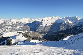 A general view of Samoëns