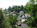 Blick vom Herrnberg zum Schlossberg