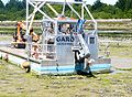 Barge d'ostréiculteur face à l'île Garo.