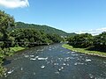 二戸市内を流れる馬淵川