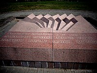 Monument for modstandskæmperne mod nazismen.