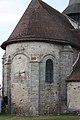 Chevet de l'église Saint-Martin.