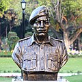 Abdul Hamid's bust at Param Yodha Sthal, National War Memorial, New Delhi