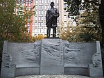 Denkmal zu Ehren des Bürgerkriegsadmirals David Glasgow Farragut in Madison Square, New York City