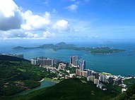 Panorama von Pok Fu Lam auf Lo Tik Wan – 蘆荻灣[31], 2009