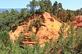 Sentier des ocres, Roussillon, France