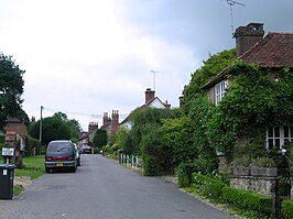 Straat in Slaugham