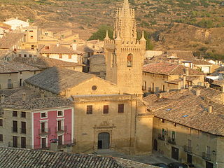 Church of Santa María in Uncastillo