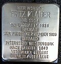 Stolperstein für Fritz Klaber