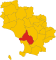 Collocatio finium municipii in Provincia Grossetana.