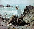 Nicolae Grigorescu - Pescăriţă la Granville (1884) - Colecţia Doctor Dona