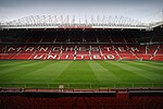 Le stade de football Old Trafford - Theatre of Dreams (Théâtre des rêves).