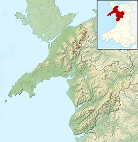 Rhinog Fach is located in Gwynedd