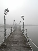 Passerelle du musée Albert Dubout.