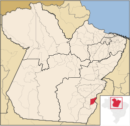 Floresta do Araguaia – Mappa