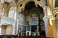 Interior of the synagogue