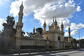 Entrée du cimetière militaire turc