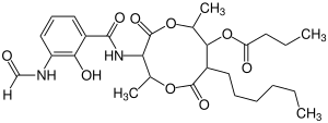 Strukturformel von Antimycin A2