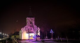 The Orthodox church in Orțișoara