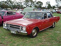 South African Chrysler Valiant VIP, a RHD Dodge Dart. This is a 1968 model.