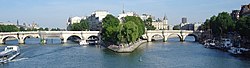 Pont Neuf s ostrovem Cité