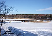 Farstanäsbron sedd från Farstanäset