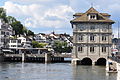 Südseite, im Hintergrund die Rathausbrücke, Schipfe und der Lindenhof