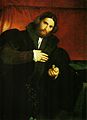 Portrait of a Gentleman with a Lion Paw Lorenzo Lotto (1520-årene) Kunsthistorisches Museum