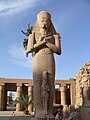 Ramses II:n patsas Karnakin temppelissä