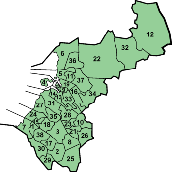 Municípios de Ostrobótnia do Norte