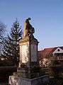 The Memorial to soldiers killed in World War I