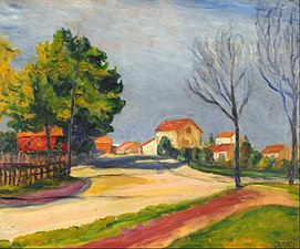 Alrededores de París, 1912, Musée national des Beaux-Arts de Buenos Aires