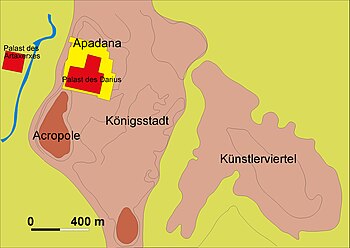 Archäologische Karte Susas