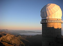 Le télescope Bernard Lyot.