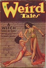 Weird Tales cover image for December 1934