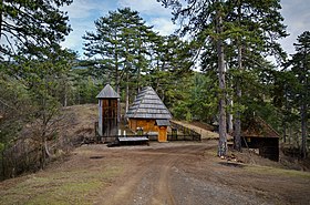 Image illustrative de l’article Église en bois de l'Intercession-de-la-Mère-de-Dieu de Donja Jablanica